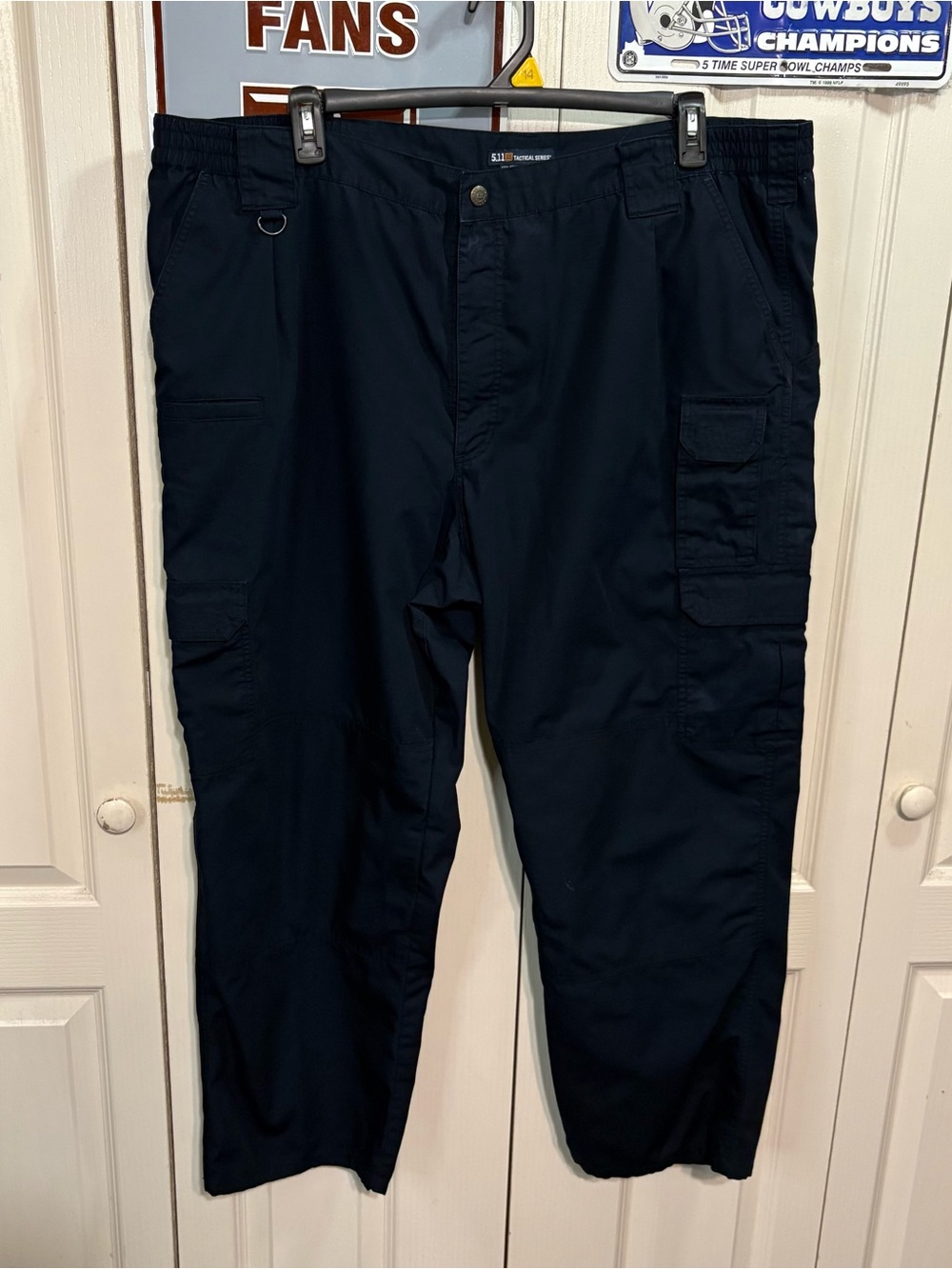 5.11 Tactical Black Cargo Pants with Utility Pockets